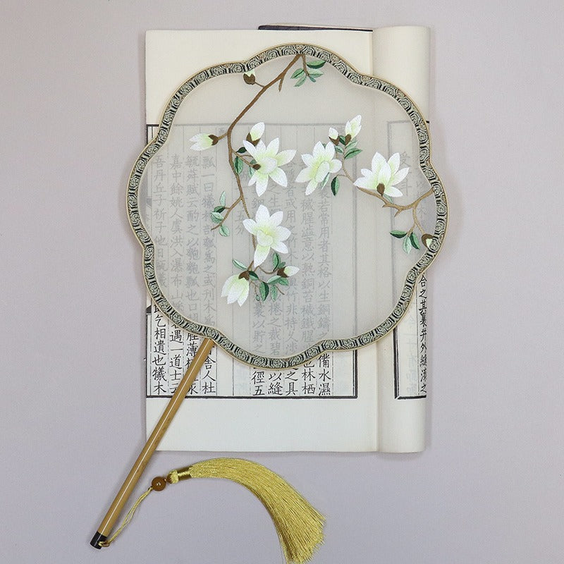 Mulberry silk fan - 我的商店