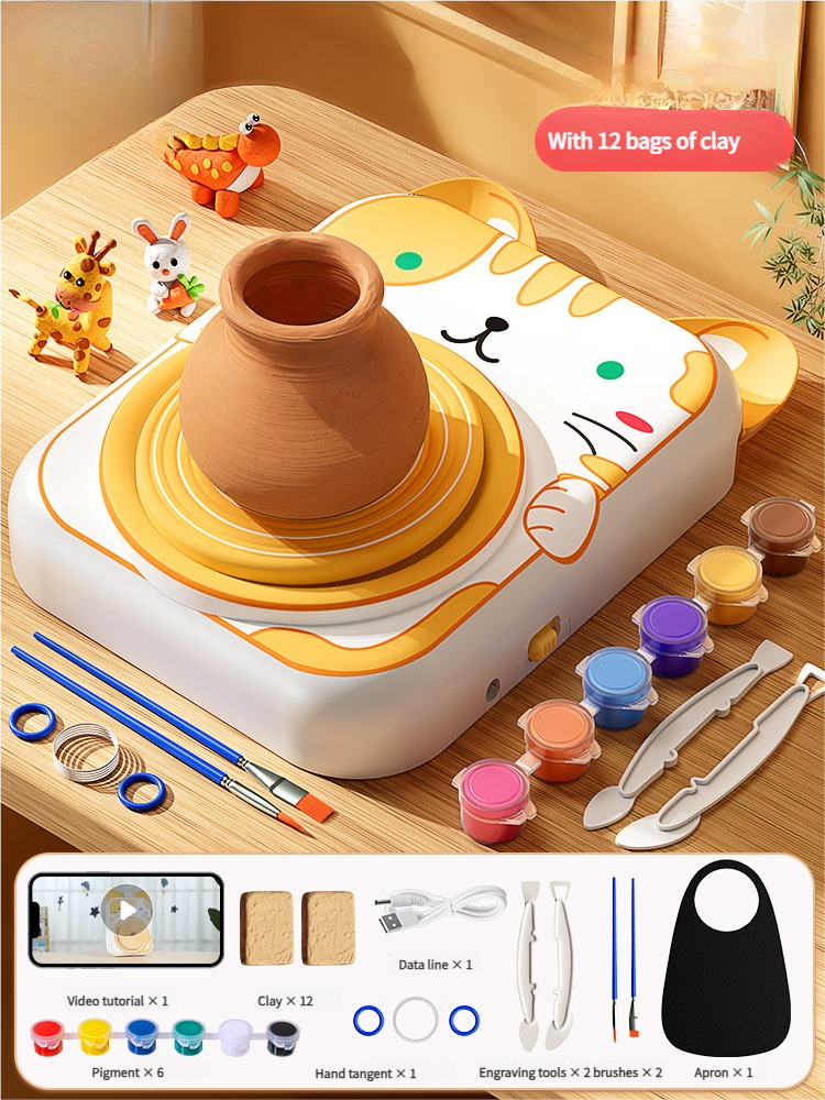 Electric clay machine