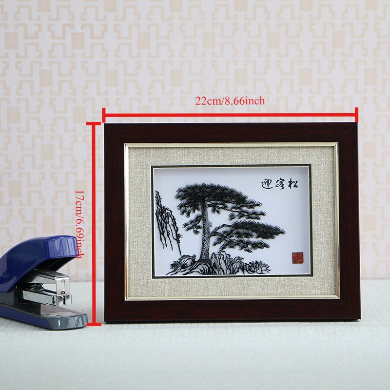 Iron Painting Of The Welcoming Pine - 我的商店