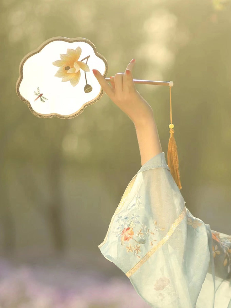 Mulberry silk fan - 我的商店
