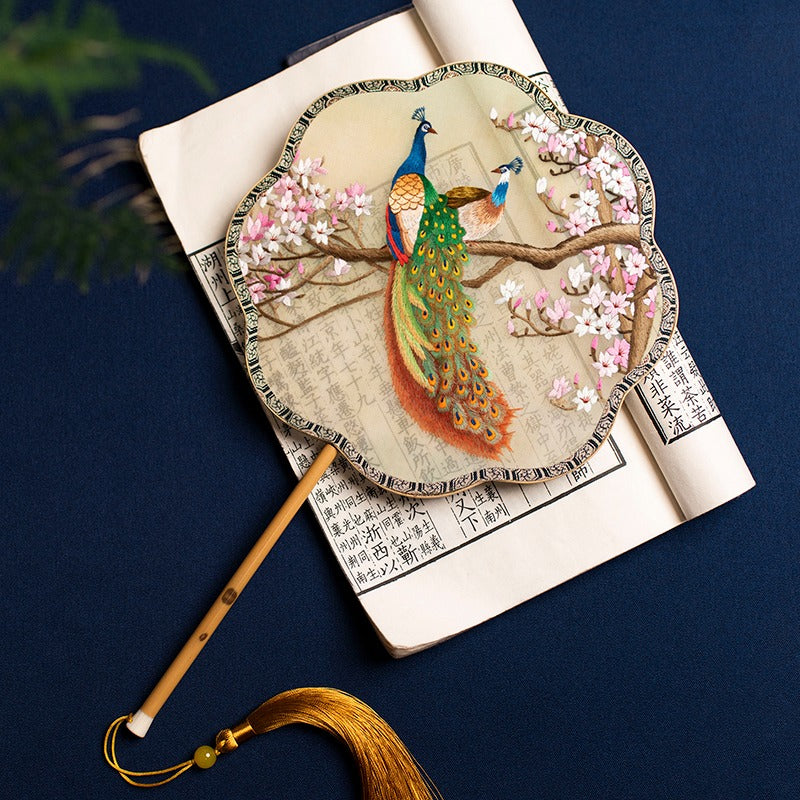 Mulberry silk fan - 我的商店