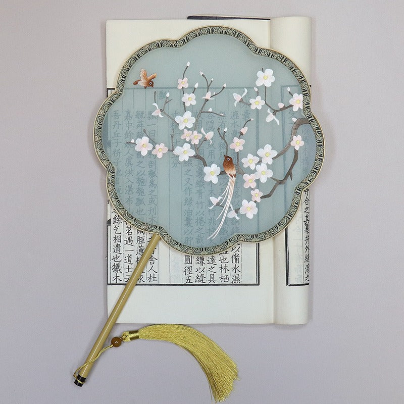 Mulberry silk fan - 我的商店