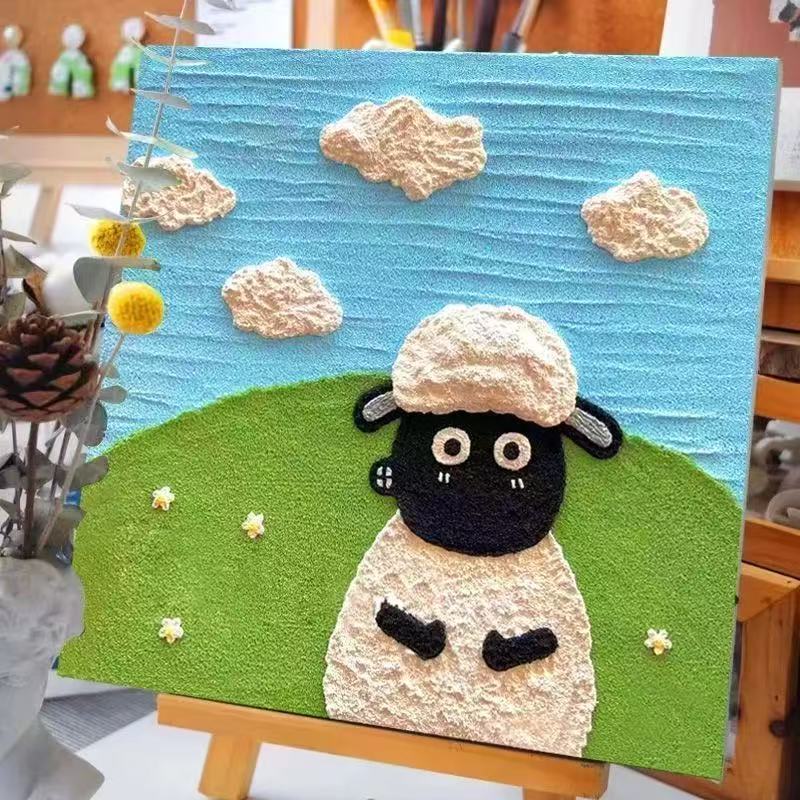 DIY Hand-drawn Digital Oil Painting