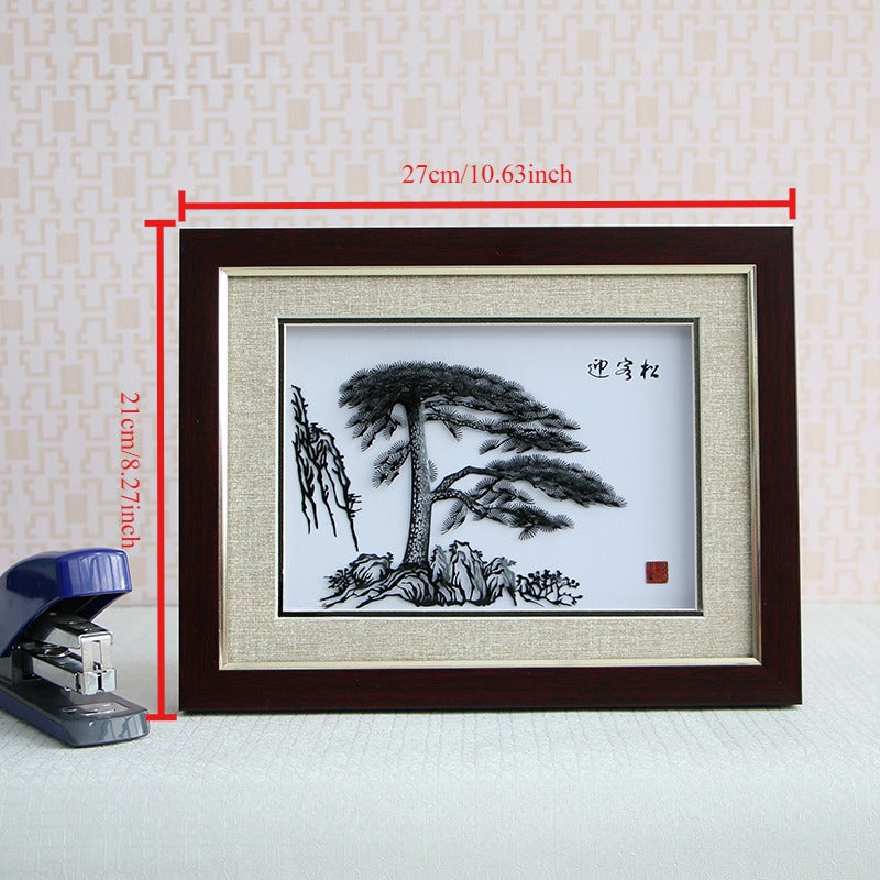 Iron Painting Of The Welcoming Pine - 我的商店