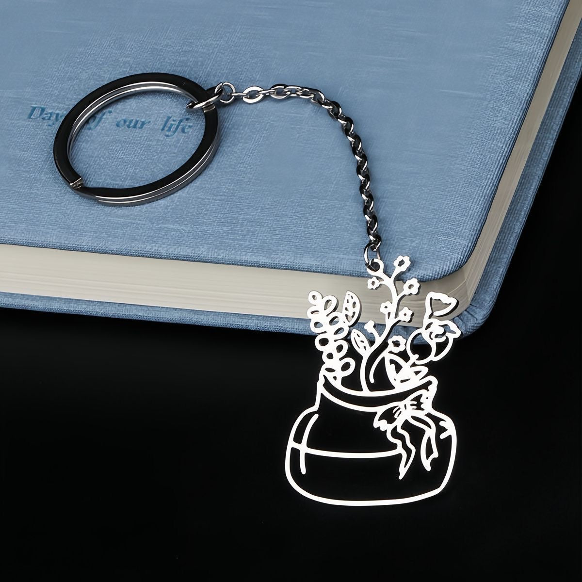 Children's Graffiti Design Necklace Keychain
