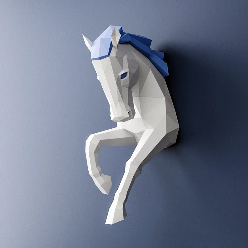DIY Three-dimensional Origami Of Horses By Hand