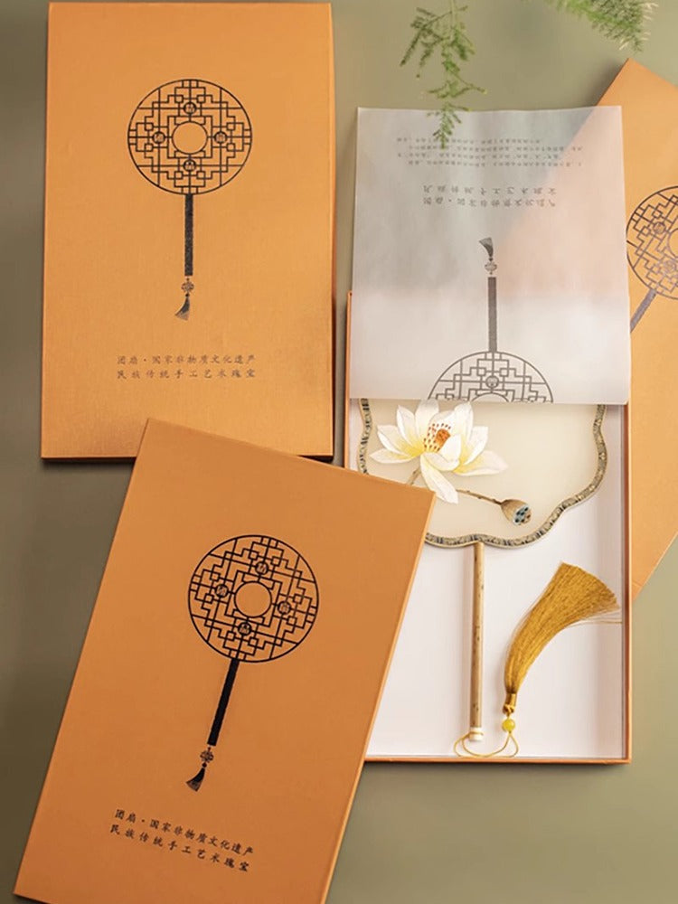 Mulberry silk fan - 我的商店