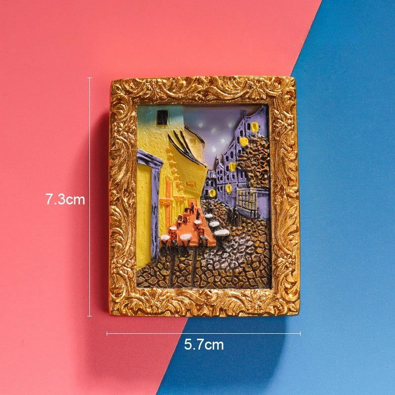 Van Gogh's Oil Painting Fridge Magnets