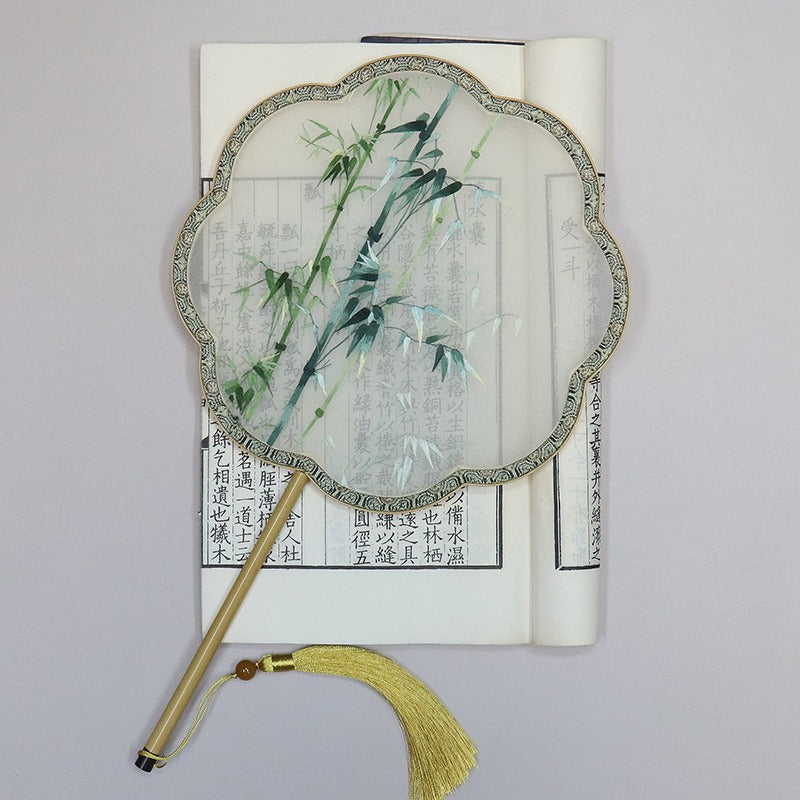 Mulberry silk fan - 我的商店