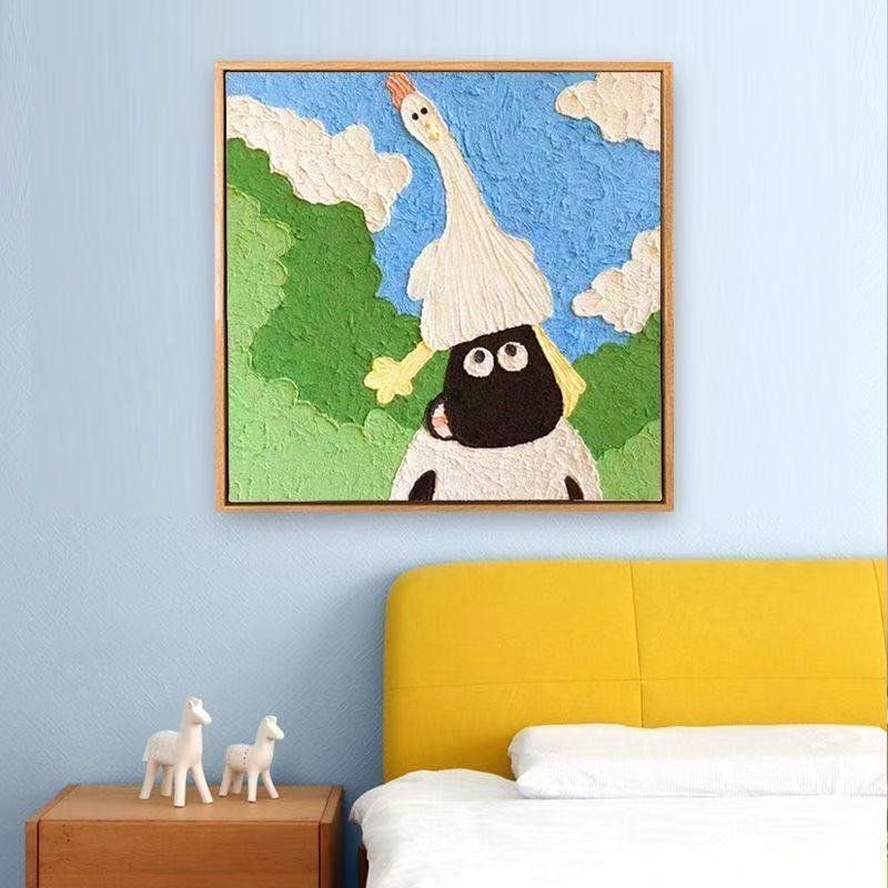 DIY Hand-drawn Digital Oil Painting