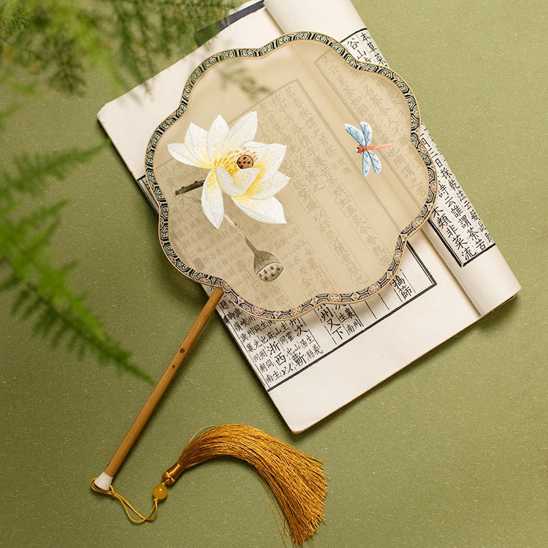 Mulberry silk fan - 我的商店