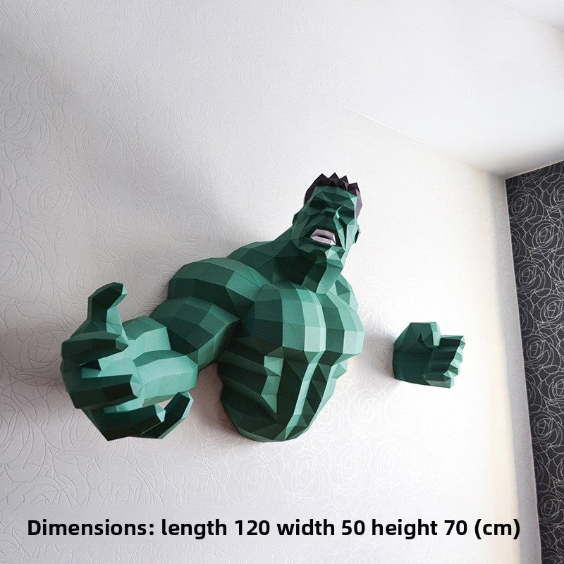 Three-Dimensional Origami Of Marvel Heroes