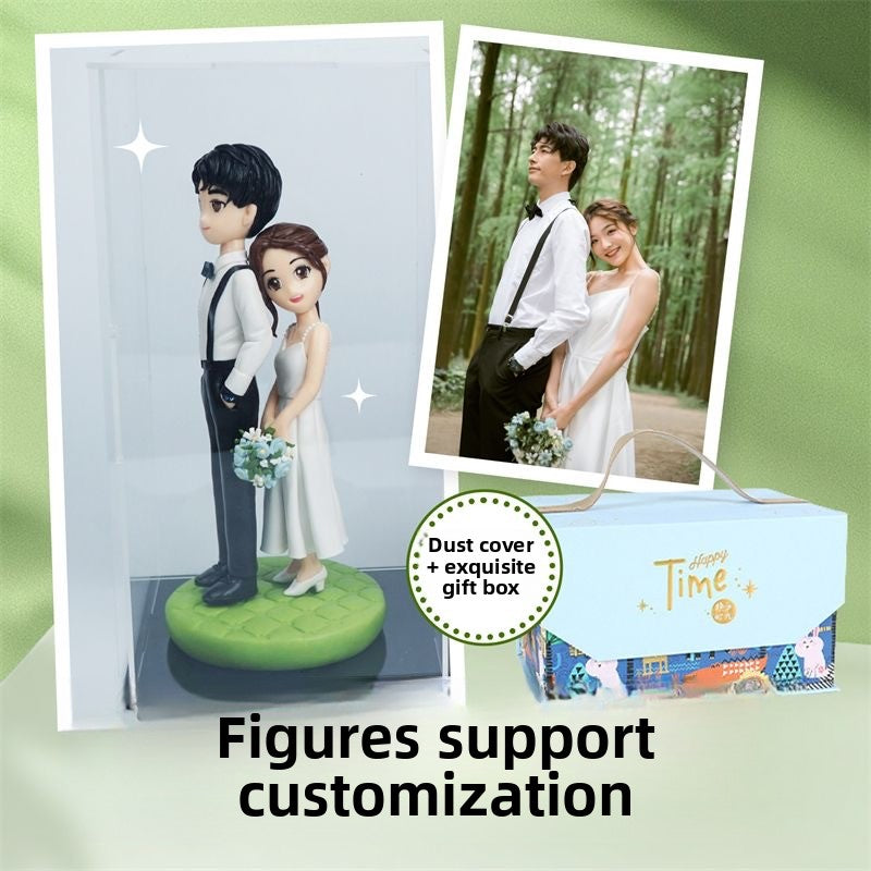 Customized photo figurines