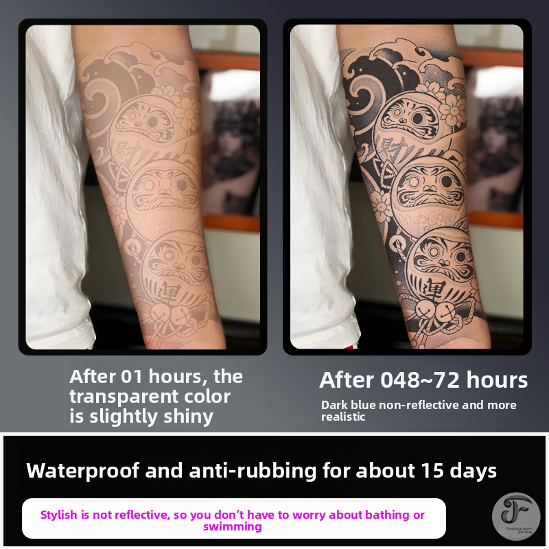Herbal Tattoo Sticker