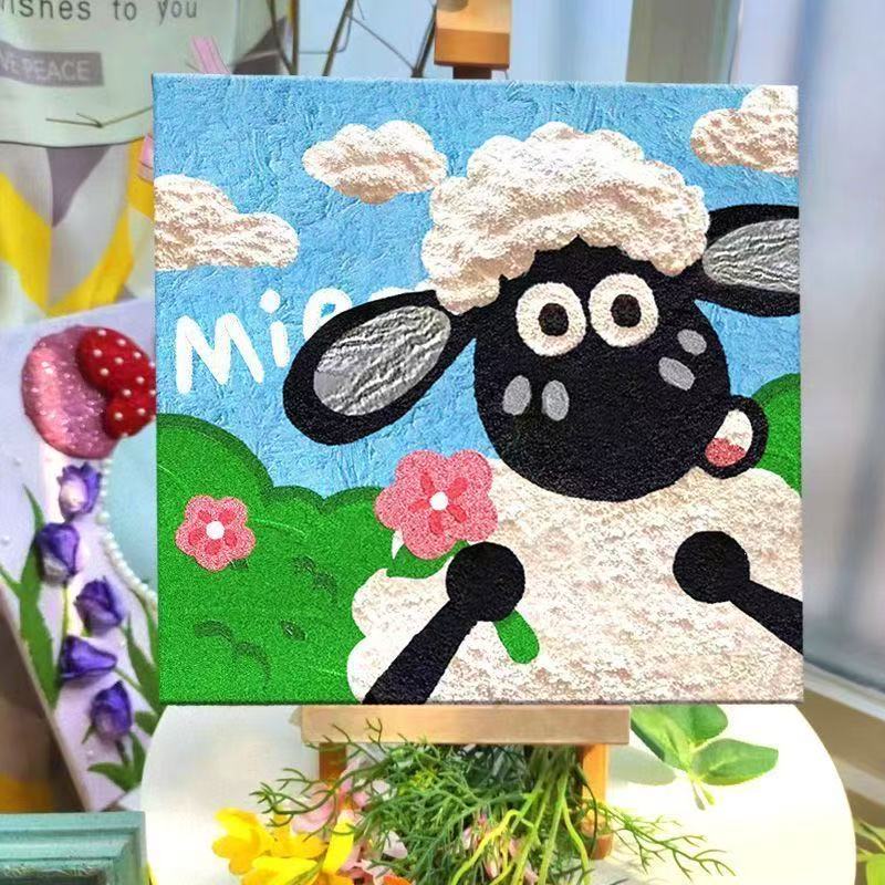 DIY Hand-drawn Digital Oil Painting