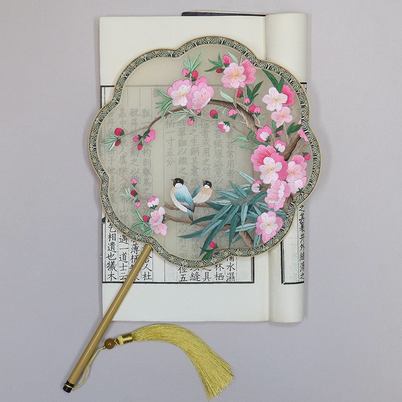 Mulberry silk fan - 我的商店