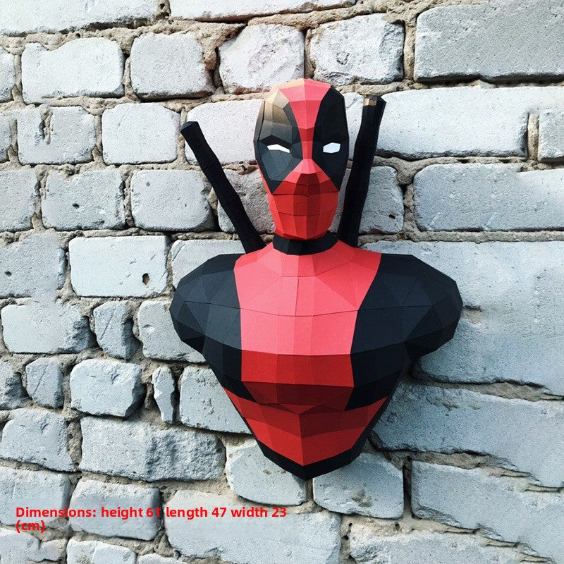 Three-Dimensional Origami Of Marvel Heroes