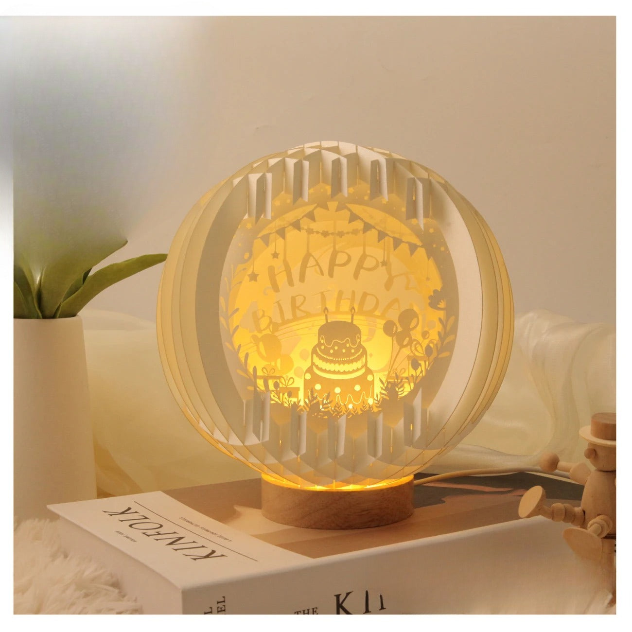 Paper Carving Lamp - 我的商店