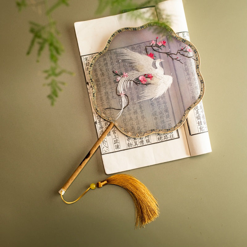 Mulberry silk fan - 我的商店