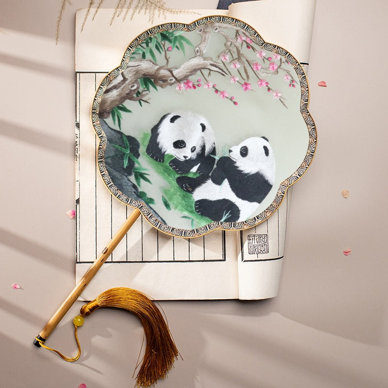 Mulberry silk fan - 我的商店