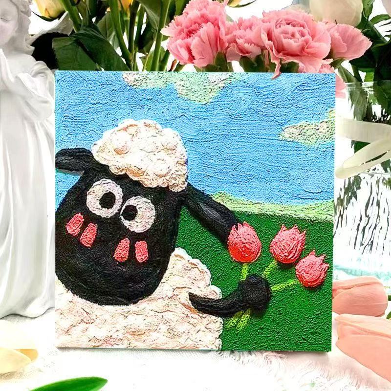 DIY Hand-drawn Digital Oil Painting