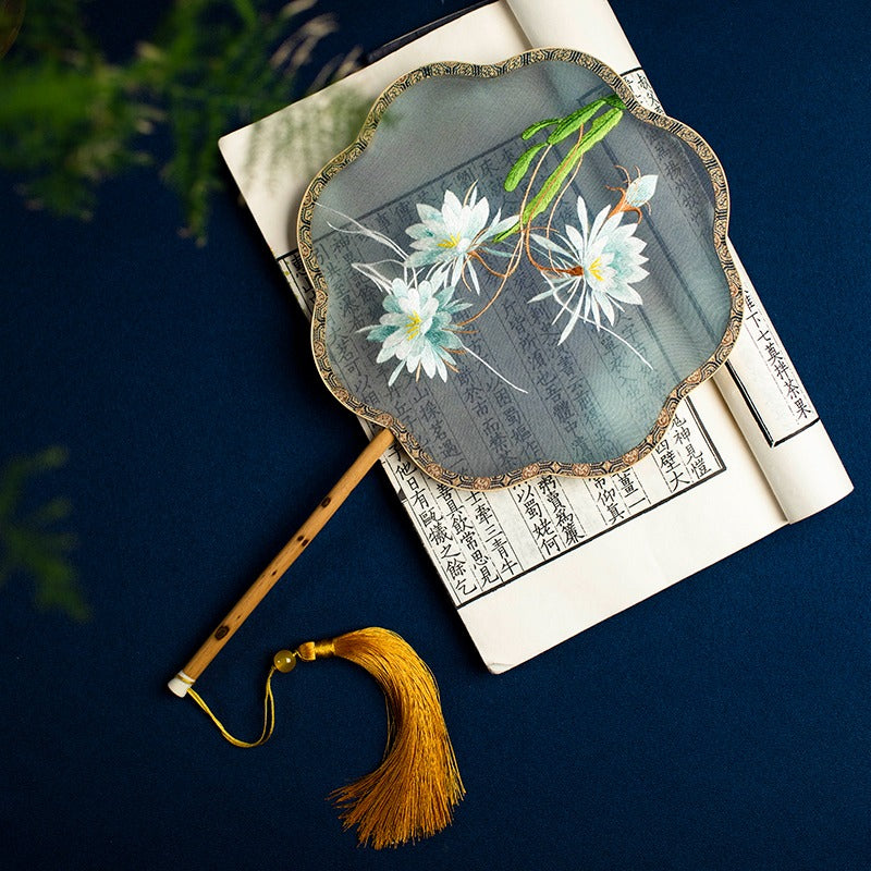 Mulberry silk fan - 我的商店