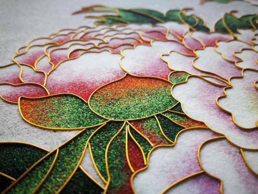The Art on Fingertips: Exploring the Charm of Cloisonné Paintings