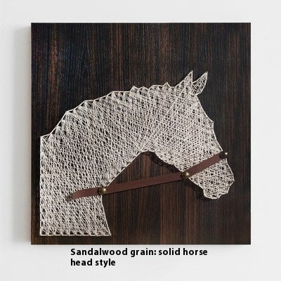Handmade Thread Wrapping Painting: An Artistic Gift Woven with Threads - 我的商店