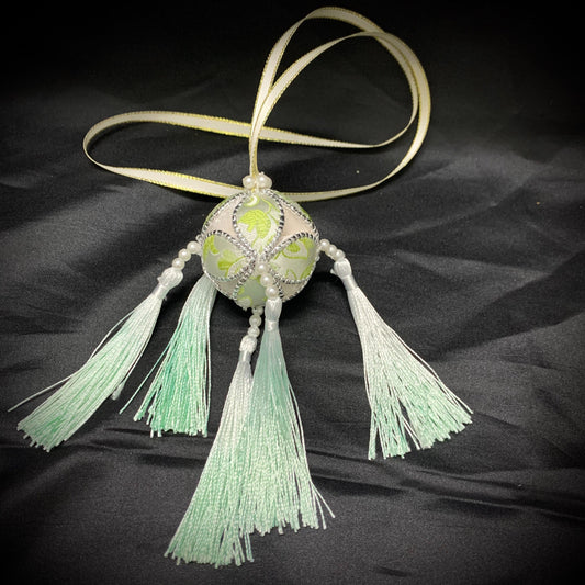 Zhuang Brocade Pendant: Guangxi's Romance Woven in Threads