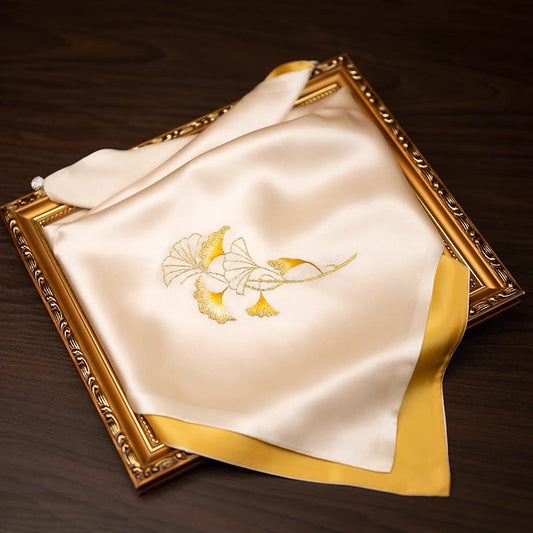 Suzhou Embroidery Silk Scarf: Poetry and Romance Woven by Intangible Cultural Heritage