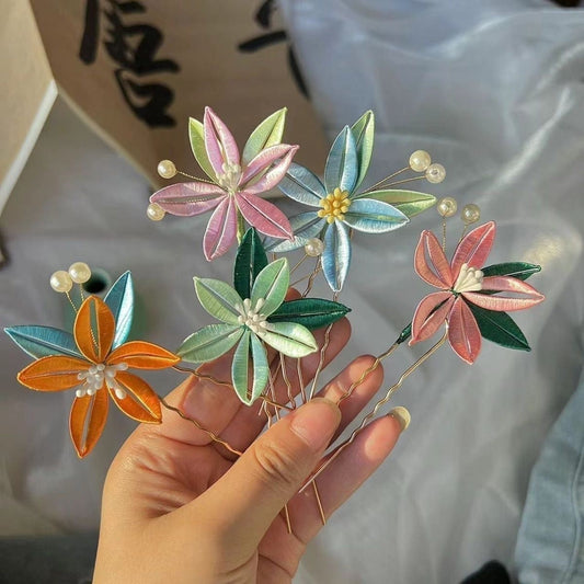 Encountering the Winding Flower Hair Clip: Embracing the Beauty of Intangible Cultural Heritage - 我的商店