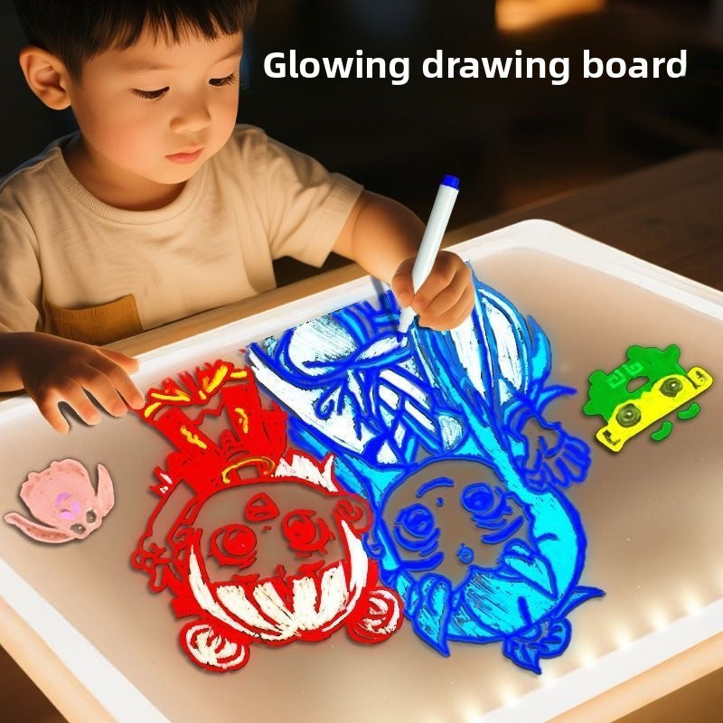 Luminous drawing board