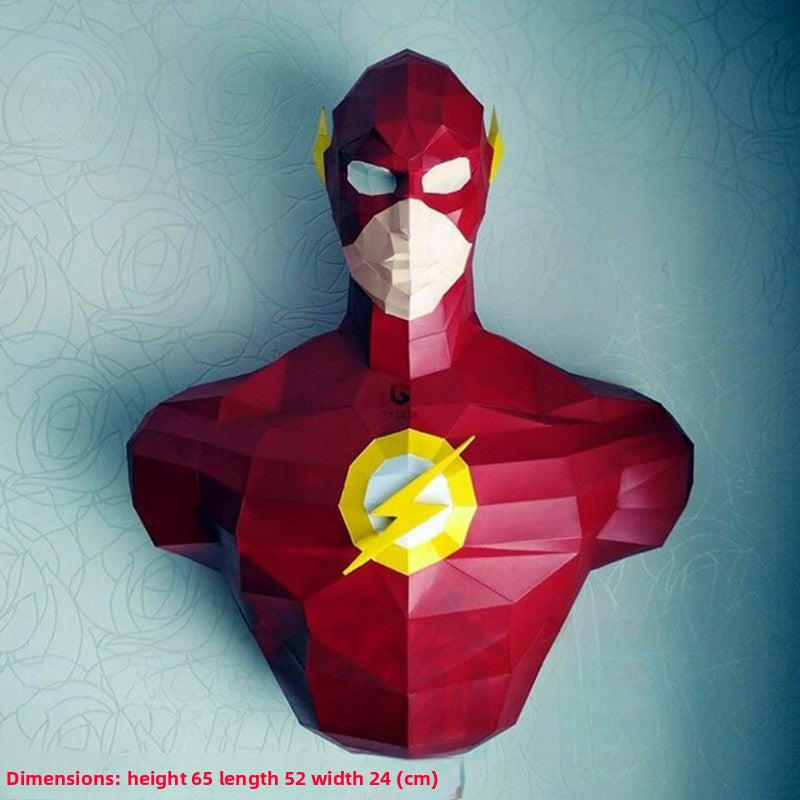 Three-Dimensional Origami Of Marvel Heroes