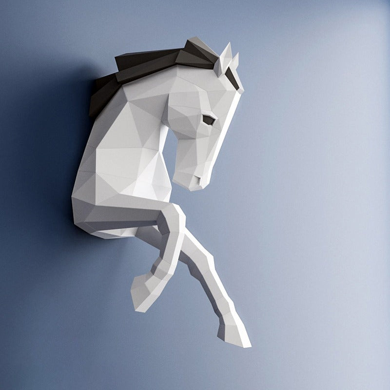 DIY Three-dimensional Origami Of Horses By Hand