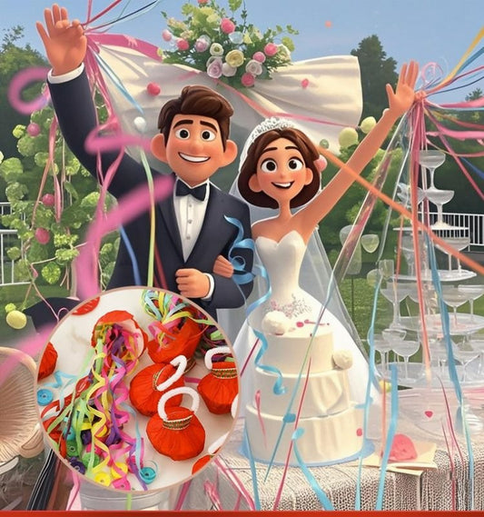 Wedding hand-thrown ribbons - 我的商店