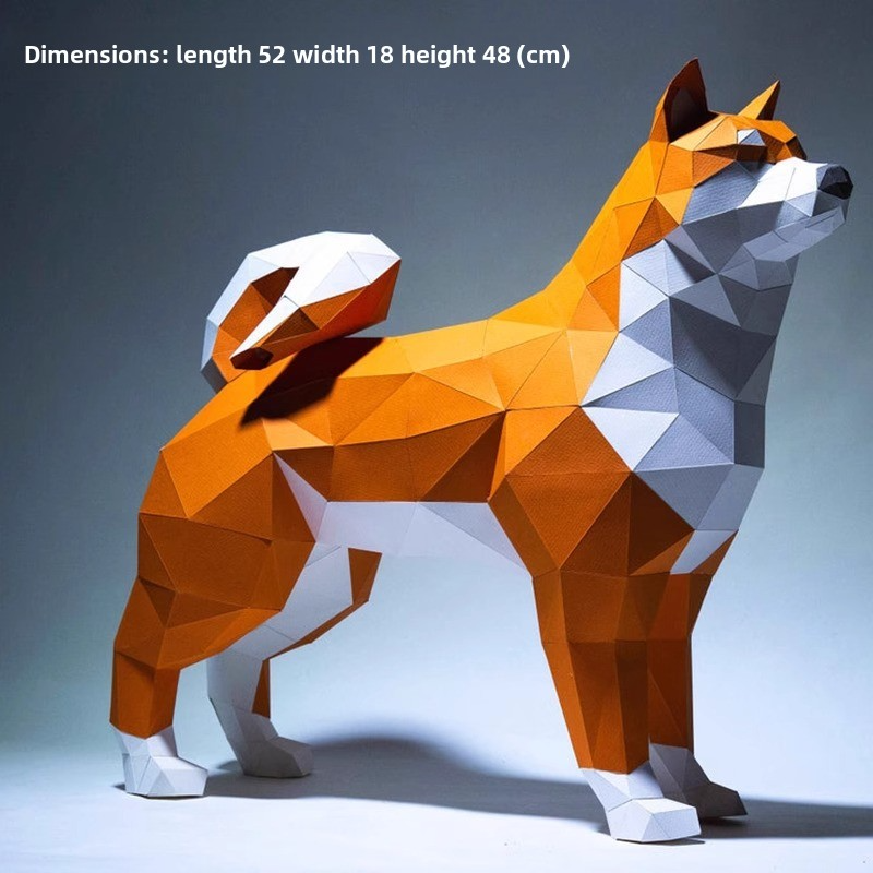 Akita Lnu Three-Dimensional Paper Art