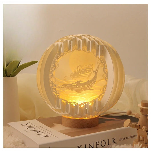 Paper Carving Lamp - 我的商店