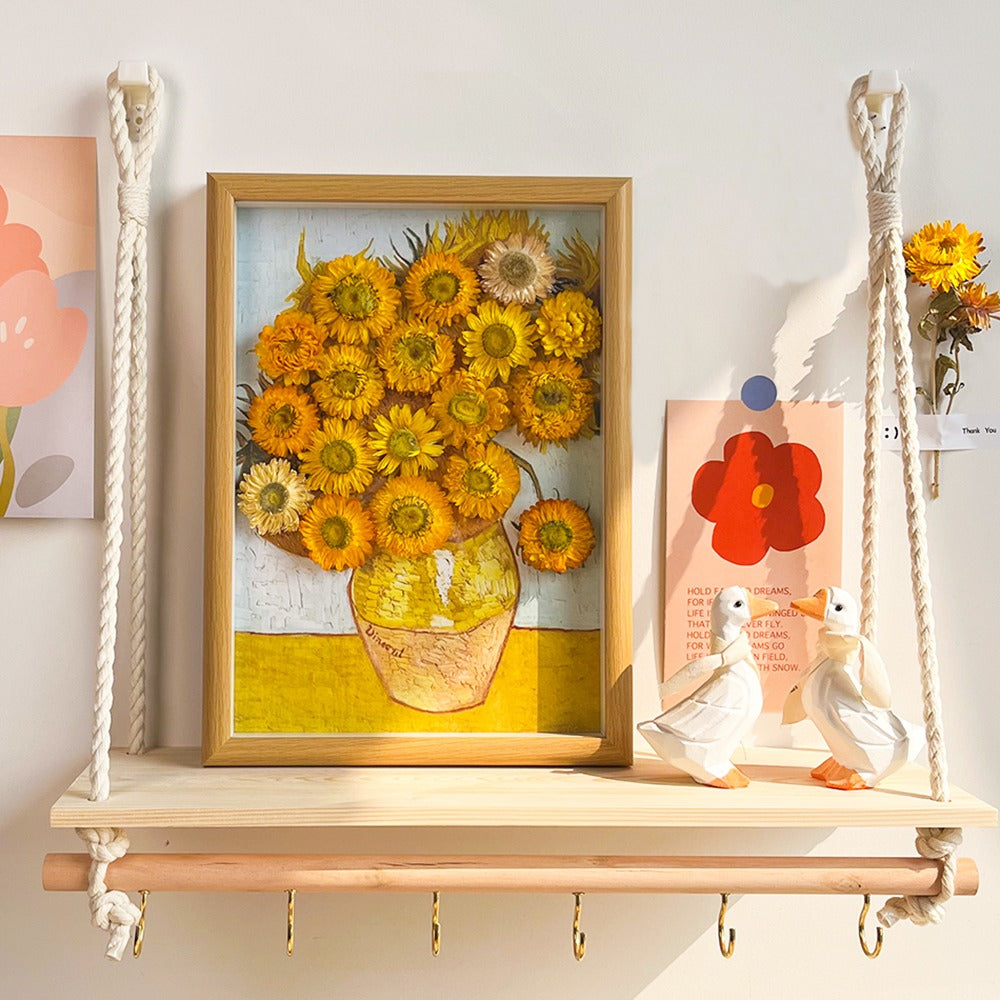 Dried chrysanthemum decorative painting - 我的商店