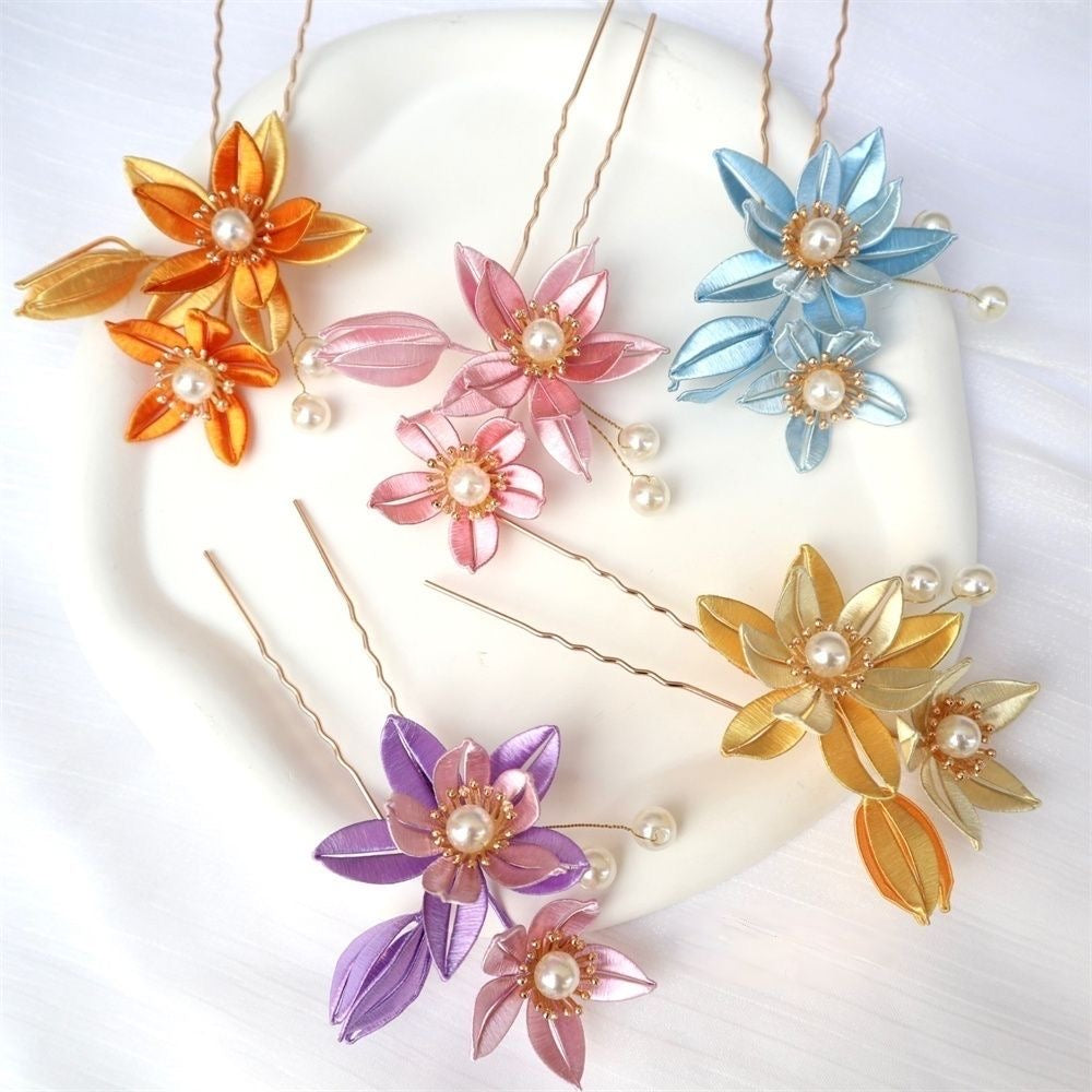 Flower hair clips and hair accessories - 我的商店