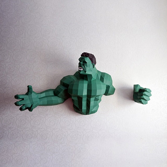 Three-Dimensional Origami Of Marvel Heroes