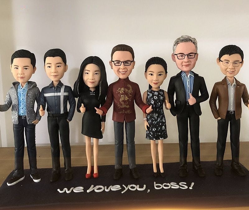Photo Customization Of Soft Clay Figurines
