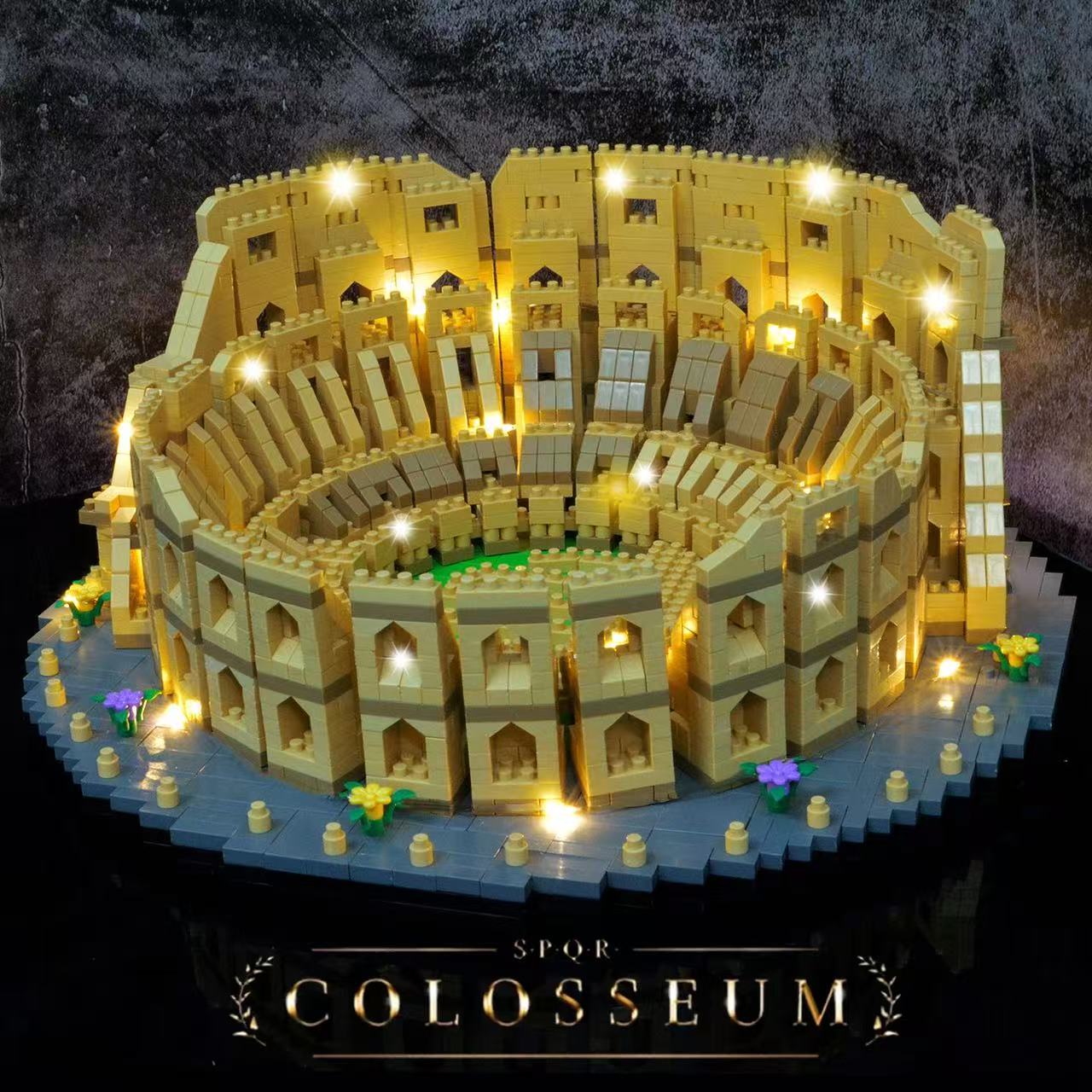Colosseum building blocks