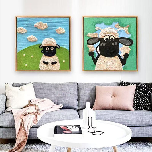 DIY Hand-drawn Digital Oil Painting