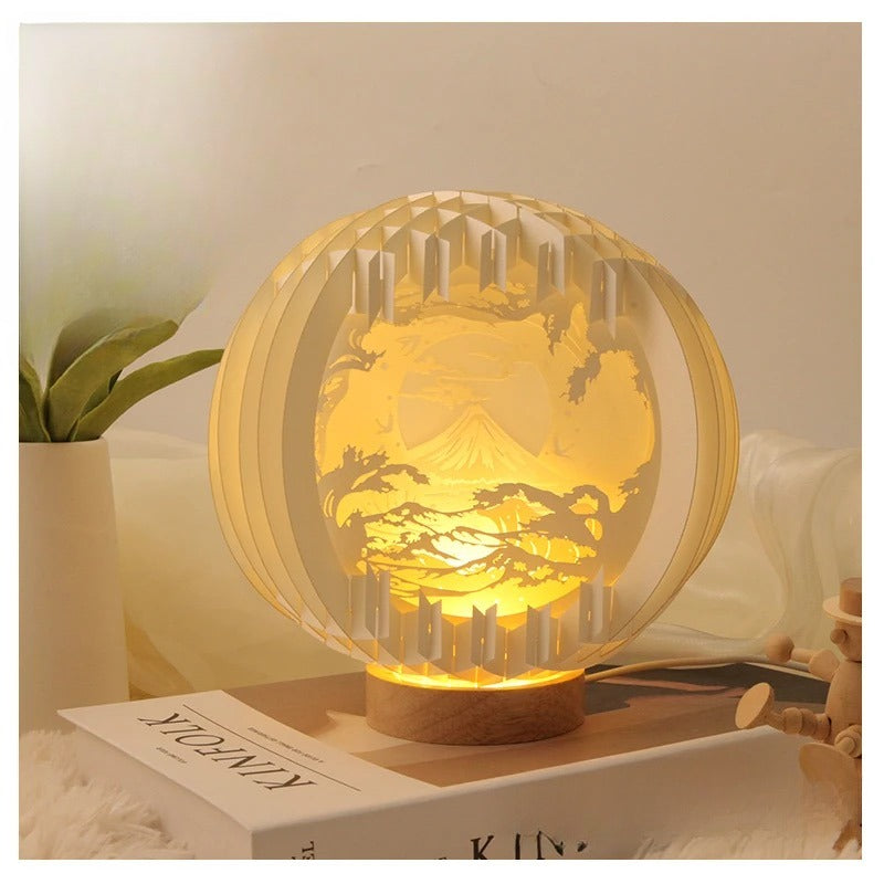 Paper Carving Lamp - 我的商店