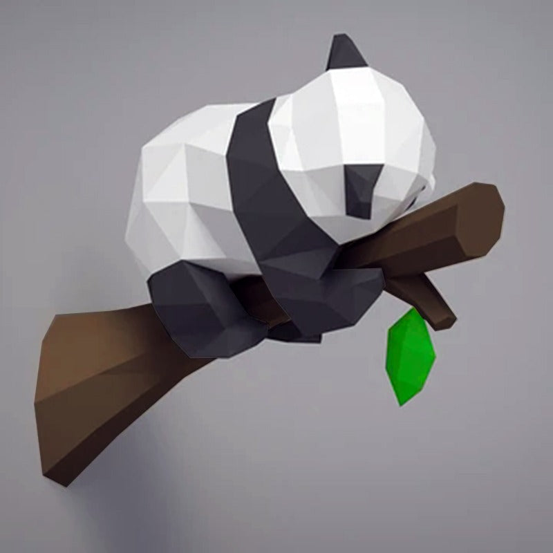 Three-Dimensional Origami Of Pandas