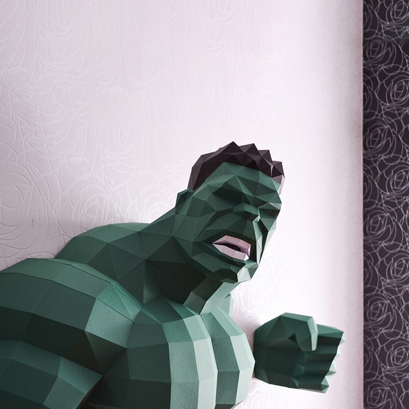 Three-Dimensional Origami Of Marvel Heroes