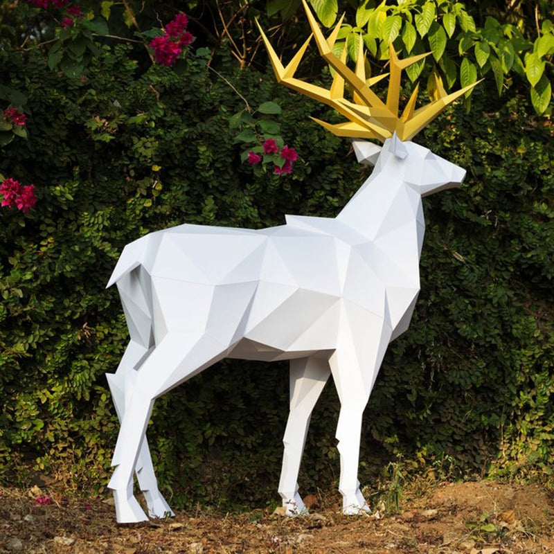 Three-Dimensional Origami Of Deer