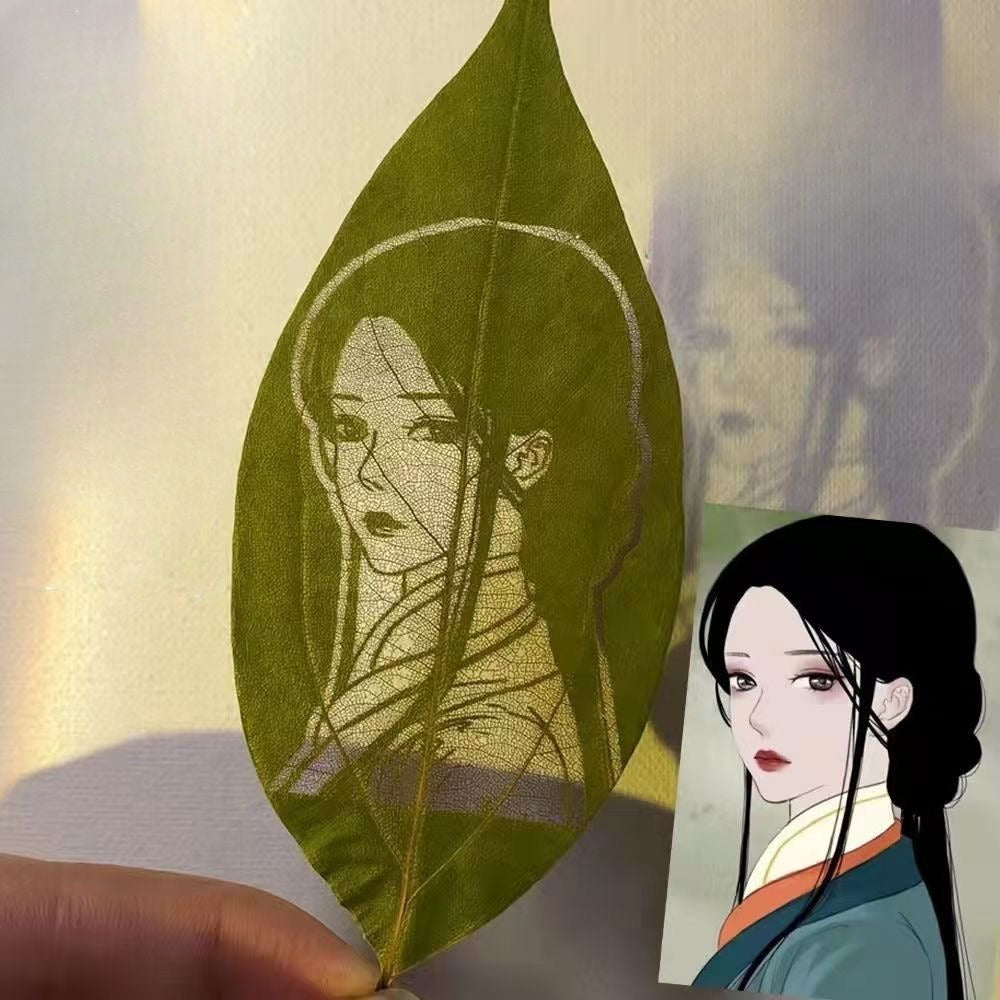Hand-carved leaves - 我的商店