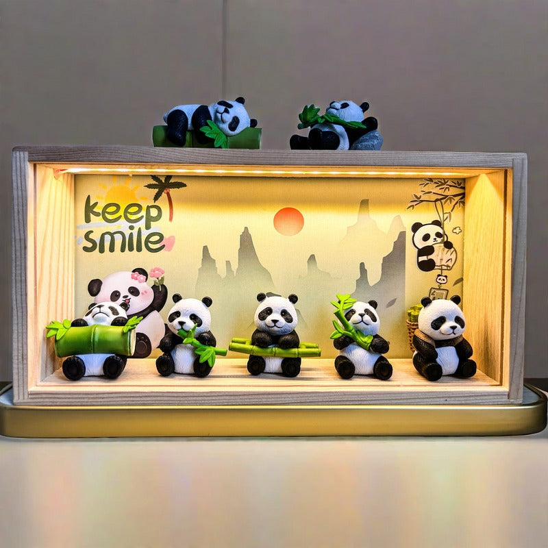 Panda-themed night lights - 我的商店