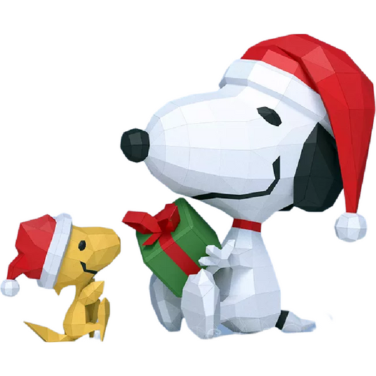 DIY Snoopy 3D Origami